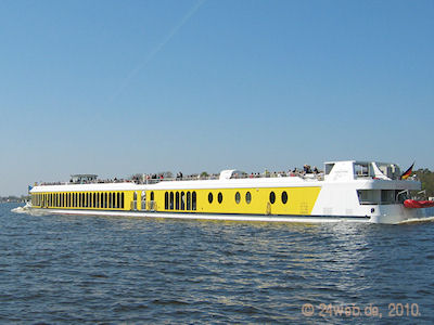 MS Sanssouci auf dem Templiner See