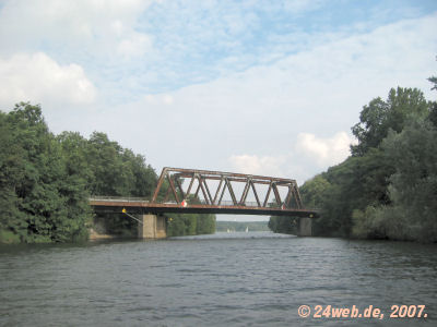 Sacrow-Paretzer Kanal, Ausfahrt Jungfernsee