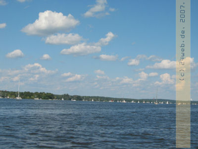 Blick auf dem Wannsee