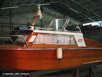 Kajütboot Variant Backbordseite